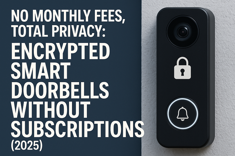 encrypted smart doorbell no subscription