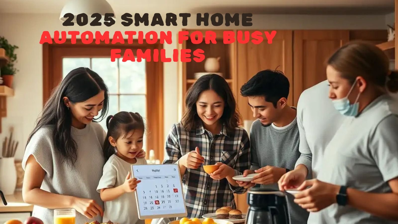 2025 smart home automation for busy families