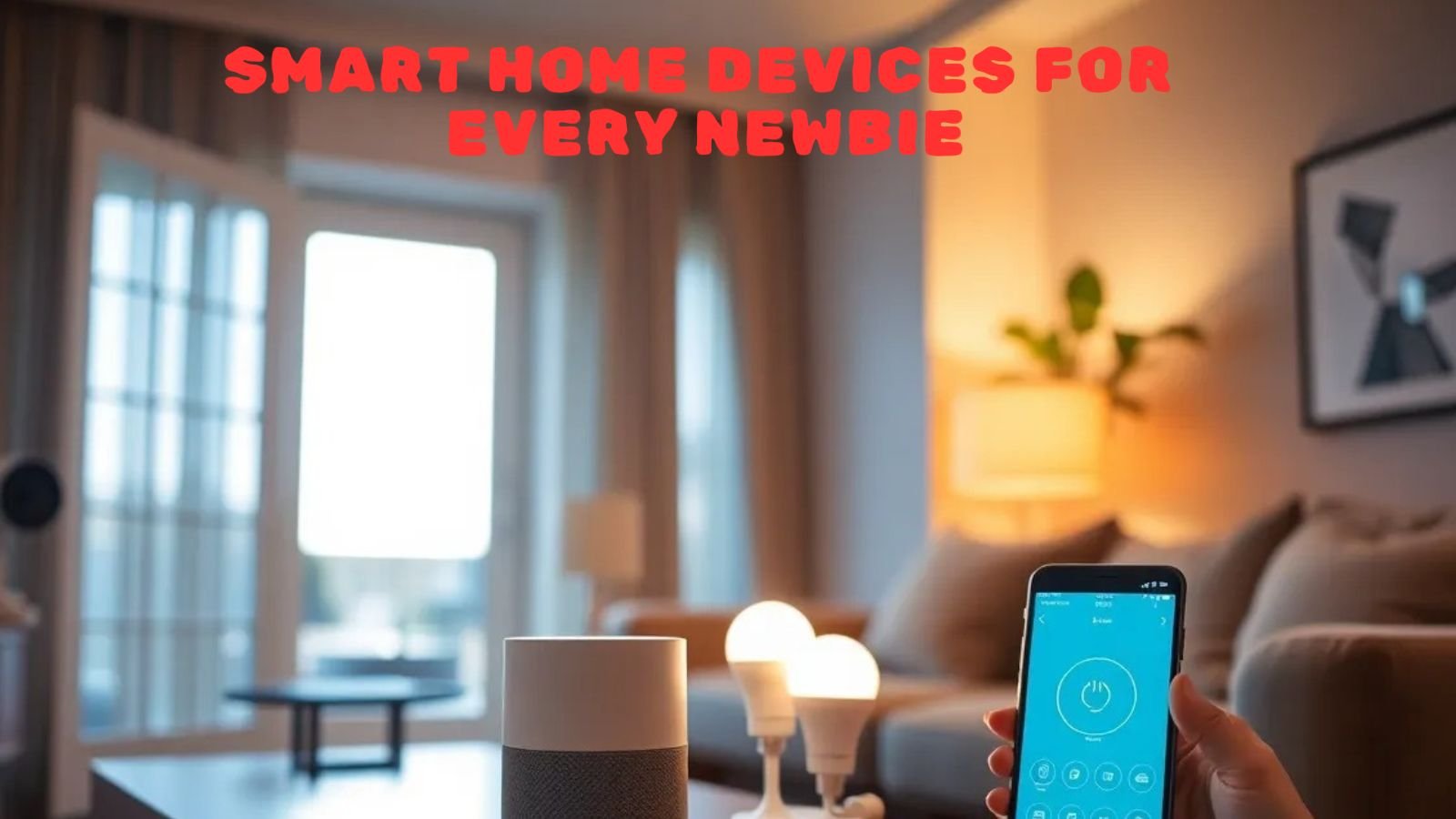 Smart Home Devices for Every Newbie