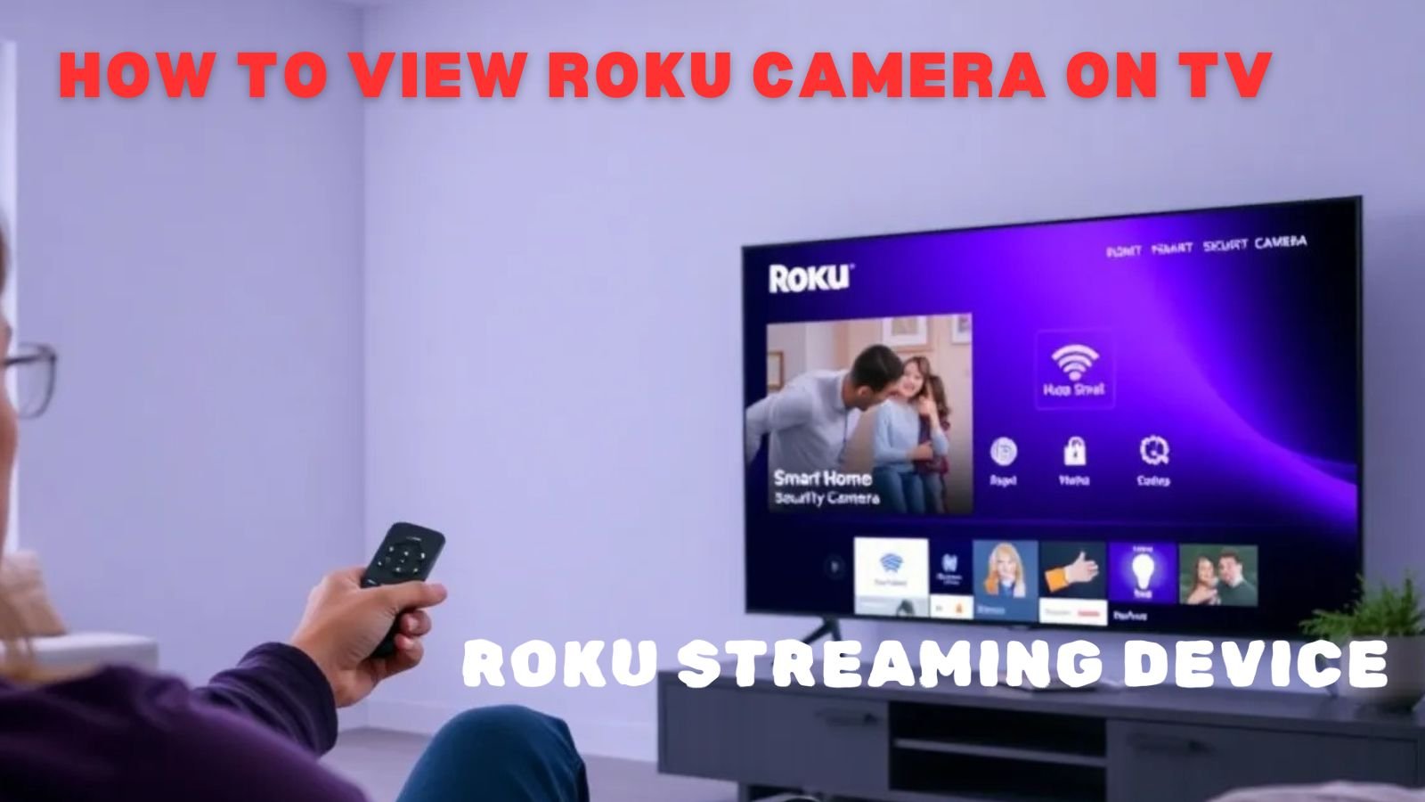 View Roku Camera on TV